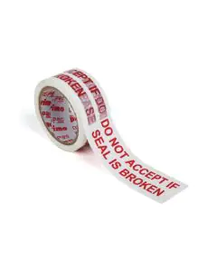 42microns Do Not Accept if Seal is Broken Printed BOPP Tapes, 48mm x 65m