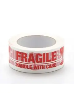 42microns Fragile Handle with Care Printed Tapes, 48mm x 65m